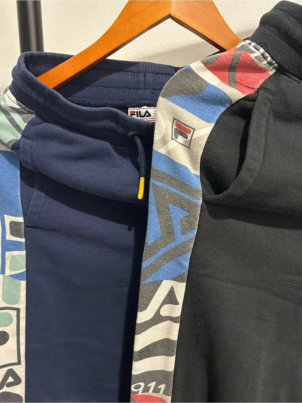 Nike,Fila,adidas Kids Joggers with White Side Stripes size 11-12+6 Nike shirt’s